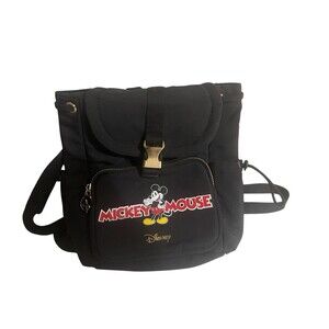 Disney’s Mickey Mouse Backpack Black Nylon